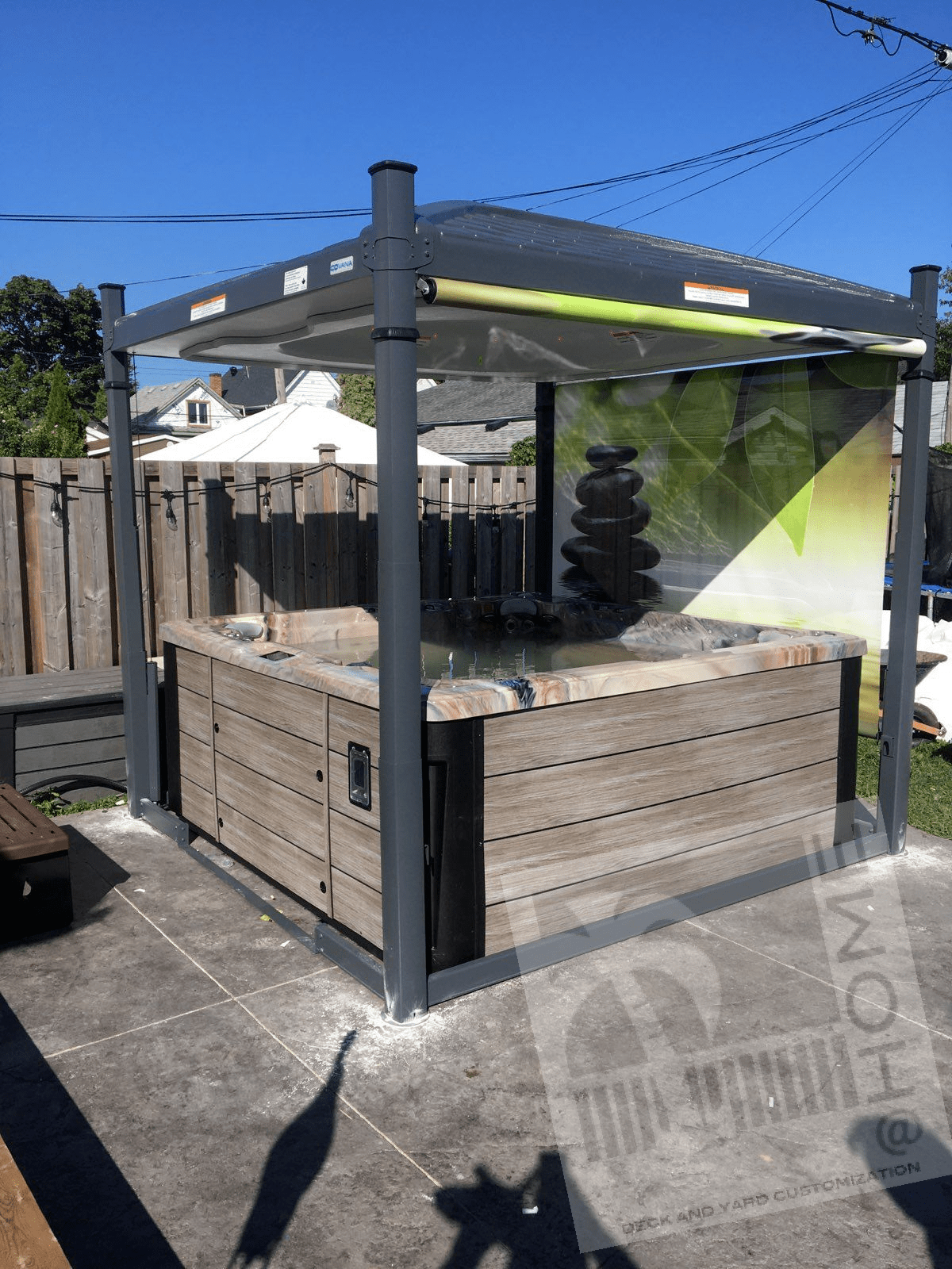 Sauna/Hot Tub installed by Oasis at Home